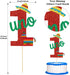 Mexican Fiesta 1st Birthday Party Decor, Highchair Banner, Glitter Cake Topper & Hair Bow for First Birthday