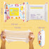 180 Count 7.4 7.2 Inch, HAPPY BUM - Saline Baby Wipes, Unscented, x Moist and Refreshing, Multi-Purpose Use, Ideal