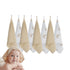 Muslin Baby Washcloths for Newborns, Pack of 8, 11"x11", Super Soft Cotton,
