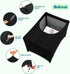 Pack Pack N Play Blackout Cover, Hiaksedt Crib Canopy Cover for and Play, Breathable Blackout Tent for Travel Crib