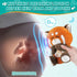auby Red Panda Baby Soothing Toy - White Noise Machine & Lullabies, Plush Comfort with Rhythmic Breathing, Removable
