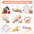 MGparty 13, Set Baby Musical Instruments for Toddlers Montessori Wooden Music with Drum Flute Clarinet Bells Cymbals