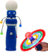 Windy City Novelties Hand-Held LED Light Up Galaxy Spinner - Colorful Flashing Lights for Events