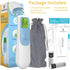 Ear and Forehead Baby Thermometer for Adults and Kids - Digital Baby Thermometer for Infants with 20 Memories, Instant