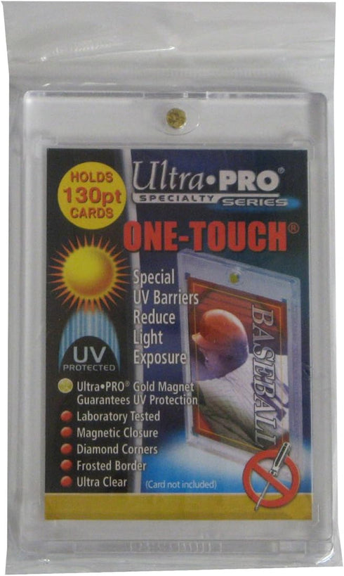 130pt One Touch Magnetic THICK Card Protector