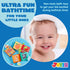 JOYIN 12 Pcs Nontoxic Bath Books - Soft Crinkly Waterproof Cloth Books for Infant, Newborn, Toddlers, Birthday Gifts