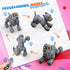 Programmable PRANITE Robot Dog, Remote Control Dog Toy for Kids with One-Key Following, Voice Control, Touch, Dance