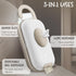 keepigo 3-in-1 Diaper Bag Wipe Dispenser | Portable Diaper Caddy Organizer, Baby Wipe Holder with Disposable Bags |