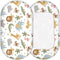 cidobi 1 Pcs Baby Bassinet Sheet, Animal Theme Baby Bed Sheet, Soft and