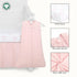3 Set, Set, (Pack 3) Evolur I Hear You Piece Crib Bedding Machine Washable, Soft and Breathable Toddler Bedding