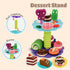 75 4 1 Sets 3-4-8, Playset Aprilwolf PCS in Dough for Kids Ages Art Crafts Dough Tools Kit, Ice Cream Noodle Hamburger