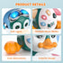 MOONTOY Penguin Baby Toys for 6 to 12 Months, Musical Light Up Crawling Walking Toy for Toddler Boys and Girls