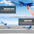 14 Batteries,2 RC Gravity Glider Airplane,Remote Control Airplane for Teen Over Years of Age with CH Foam RC Plane