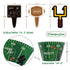 24 Packs Football Cupcake Toppers and Wrappers for Birthday Sports Game Day Sunday Party Decoration Supplies
