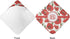 YouCustomizeIt Personalized Poppies Hooded Baby Towel