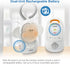 VTech DM1411 Audio Baby Monitor & Portable Soother Dual-Unit Rechargeable Battery, Long Range, Soft-Glow Night Light