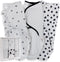 Ely's & Co. Adjustable Swaddle Blanket Infant Baby Wrap Set 3 Pack