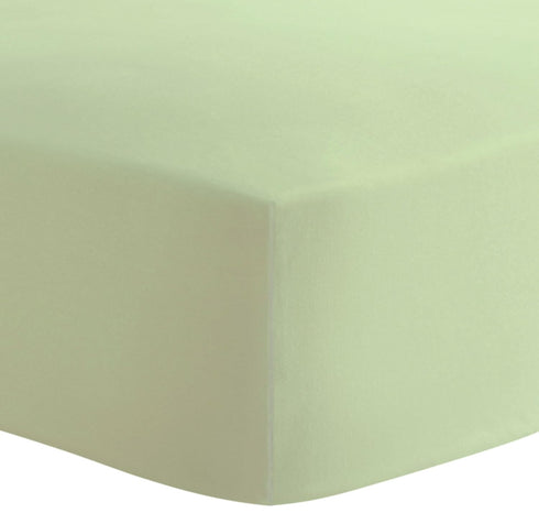 Kushies Baby Organic Jersey Travel Crib Sheet, Green