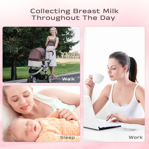 Hranio (1oz/30ml, 2 Counts) Milk Collectors for Breastfeeding Breast Milk Collector Milk Catcher for Breastfeeding