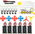 EUDAX 6 Set Rectangular Mini Electric 1.5-3V 24000RPM DC Motor with 84