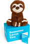 SendAFriend Sam The Sloth Stuffed Animal Care Package, Someone Loves You Box,