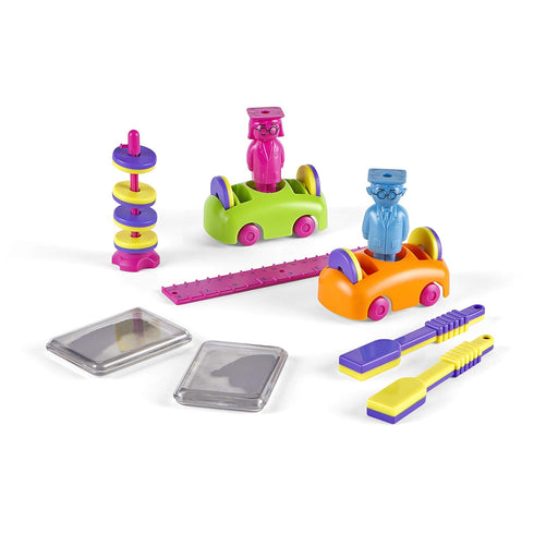 hand2mind 8-12, 9 Magnetic Science Kit for Kids Kids Science Kit with Fact-Filled Guide, Make Magnets Float and Build a