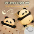 3 Dimmable Rechargeable Cute Panda Night Light, Level Nursery Nightlight with Timer, Silicone Light Cute Animal Night