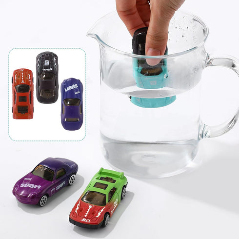 Wovnet 3 Pcs Color Changing Cars Bath Toys for Kids Vehicles in Water