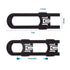 Sliding Cabinet Locks Baby Proofing – Adjustable Child Safety Latches for Knobs & Handles, 10 Pack
