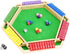 Shut The Box Game for 6 Players - Wooden Board Tabletop Family
