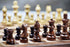Wooden Magnetic Chess Board Set, 7" Folding Game for Adults & Kids, Portable Travel Chess
