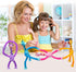 4 Pack Telescopic Suction Cup Giraffe Toy - Baby Fidget Toys for Fine Motor Skills, Autism Sensory Toys