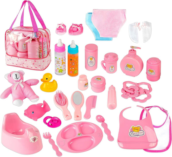 fash n kolor My Sweet Baby Disappearing Doll Feeding Set | Baby
