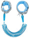 Dr.meter Kids Leash for Toddler - 8.2ft Reflective Anti Lost Wrist Link with Key & Lock, Blue