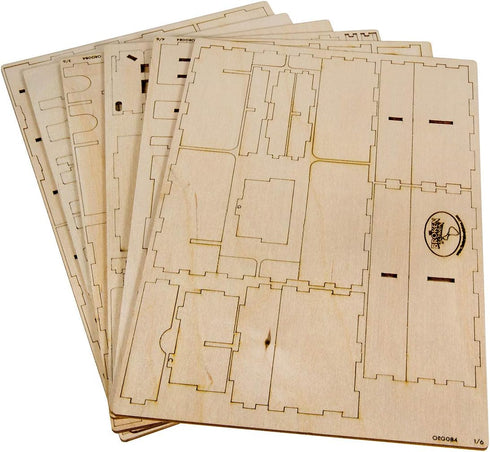 The Broken Token Mice and Mystics Compatible Game Organizer - Wood Storage Box with Multiple Trays and Boxes