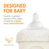 3 Count Boon Nursh Curve Silicone Baby Bottle Nipples - Food-Grade Silicone Bottle Nipples Medium Flow Nipples for Baby