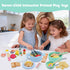 63PCS Set, Set, Sets SIMPLIPLAY Wooden Play Cooking Play Kitchen Accessories, Montessori Kitchen Play Food for Kids
