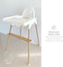 Highchair Decorative Leg Wraps, Bamboo Style Accessories, Compatible with IKEA Antilop, 4 Pre-Cut Adhesive Strips