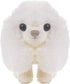 Cream Puppy Dog Stuffed Animal Poodle Plush Soft Toy 4-Inch