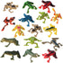 16Pcs Plastic Frogs Toy for Kids, Mini Red Frogs Toys for Easter Party Favors