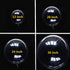 25 PCs Clear Bobo Balloons: 12 inches Transparent Bubble Balloons for Light Up LED, Christmas, Party Events, Weddings