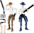 Deeplus Titan 13 Action Figure, Cowboy Already Assembled 13 Dummy 13 Action Figures