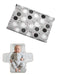 Cute Snail Portable Diaper Changing Mat,Waterproof Foldable Travel Changing Pad,On-The-Go Wipeable Reusable
