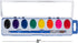Sets Pack 12, 8 Bedwina Watercolor Paint for Kids - Bulk of Washable Water Color Paints in Palette Tray and Painting