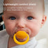 Smilo Baby Pacifier, Orthodontic Design for Healthy Dental Development, Pack of 3, BPA Free