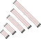 Tecunite 20 Pieces 3-pin Servo Extension Cable, Female to Male RC Servo Connectors, 5 Sizes