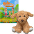 Goldie The Goldendoodle Adventure Down Under - Children's Book & Stuffed Dog Plushie Set for Ages 3-8