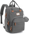 RUVALINO Diaper Bag Backpack, Multifunction Travel Back Pack Maternity Baby Changing Bags,