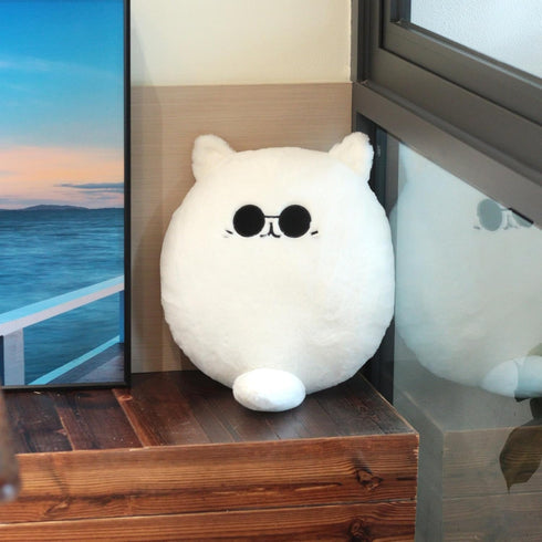 16inch/40cm Jujutsu Plush Pillow - Gojo Cat Plush Stuffed Pillow, Anime Gift