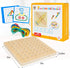 2Pack Wooden Geoboard Montessori Toy, Graphical Educational Toy for Kids with Pattern Cards